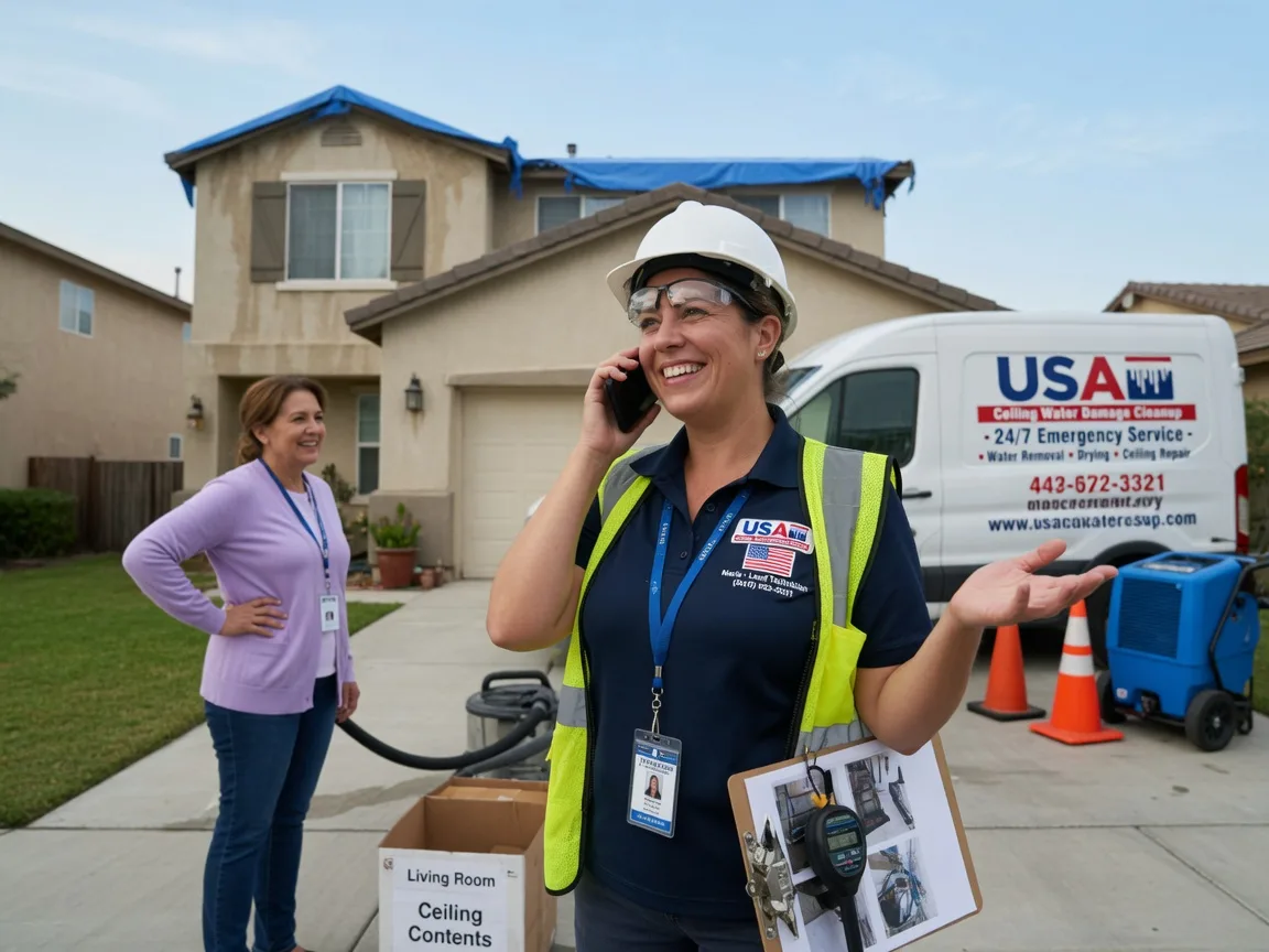 Ceiling Water Damage Restoration Talisheek, LA FAQs